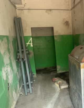 Our honey processing room before the renovation